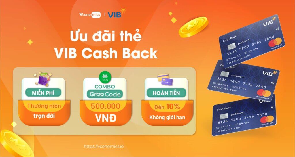 Thẻ tín dụng VIB Cash Back
