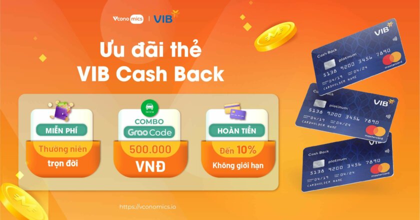 Thẻ tín dụng VIB Cash Back